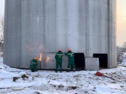 КНП официально закрыл Красноярскую нефтебазу в переулке Тихий