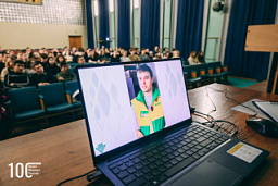 Встреча со студентами Аэрокосмического колледжа СибГУ им. М.Ф. Решетнева